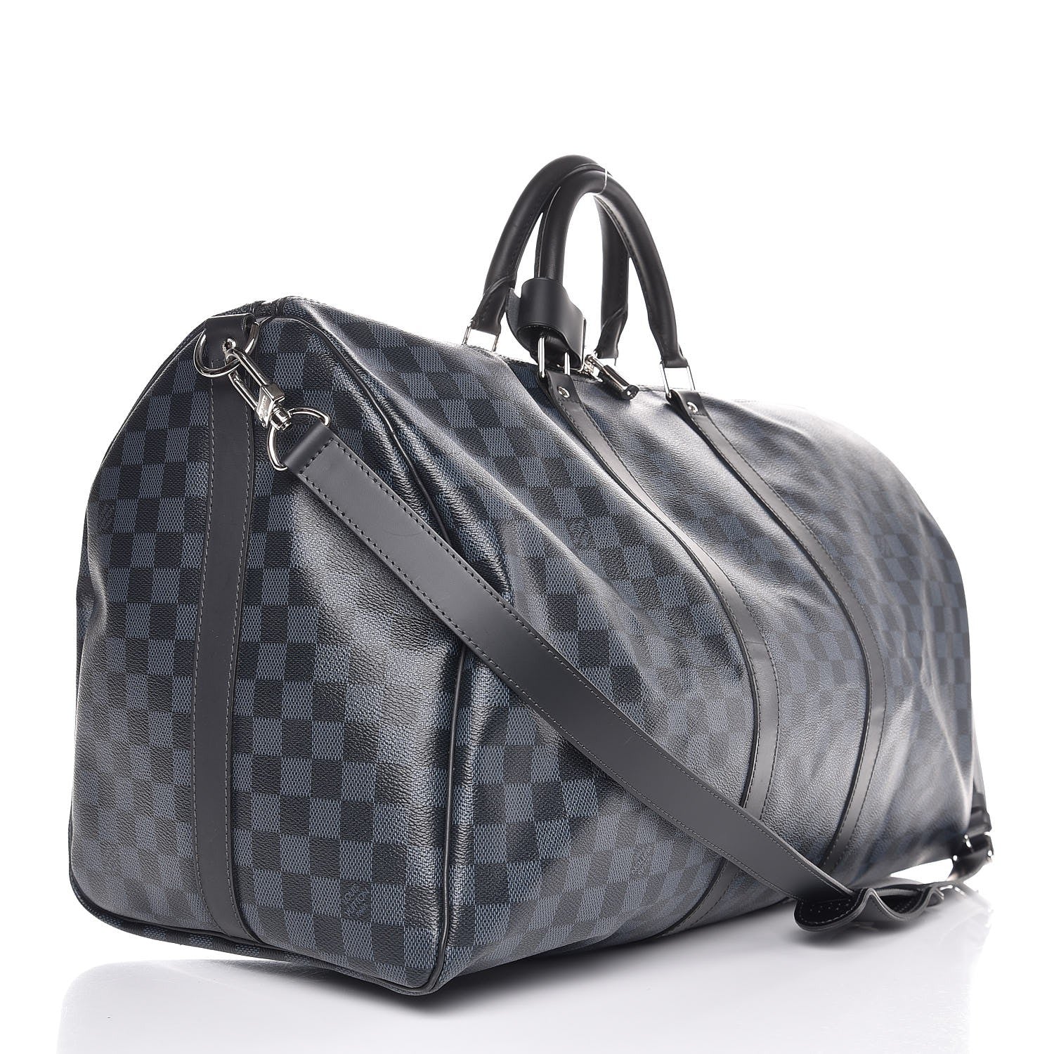 Louis Vuitton Damier Cobalt Keepall Bandouliere 55 4 of 8