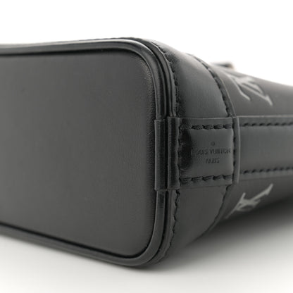 Louis Vuitton Nano Alma Black Silver 9 of 10