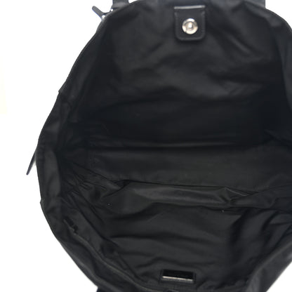 Prada X JAMES JEAN Tessuto Nylon Patch Shopping Tote Black 5 of 12