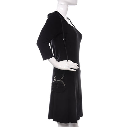 Prada Trick Tessuto Nylon Cargo Pouch Black 2 of 11