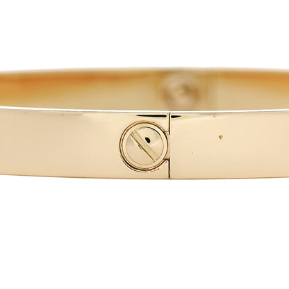 Cartier 18K Yellow Gold LOVE Bracelet 19 5 of 9