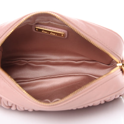 Miu Miu Nappa Matelasse Belt Bag Orchid Pink 6 of 10