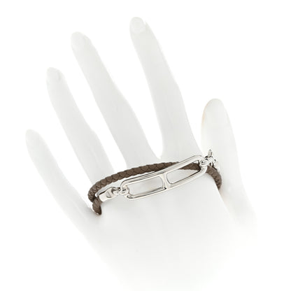 Hermes Swift Roulis Double Tour Bracelet Etoupe 2 of 5