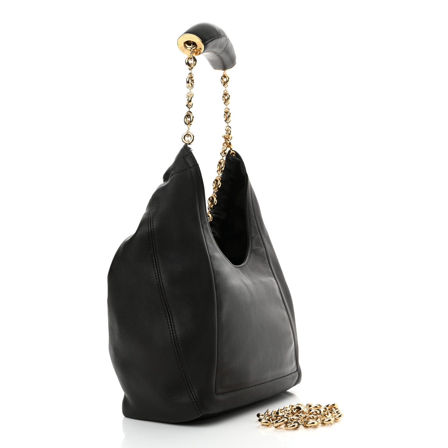 Loewe Nappa Small Squeeze Bag Chocolate 3 of 10