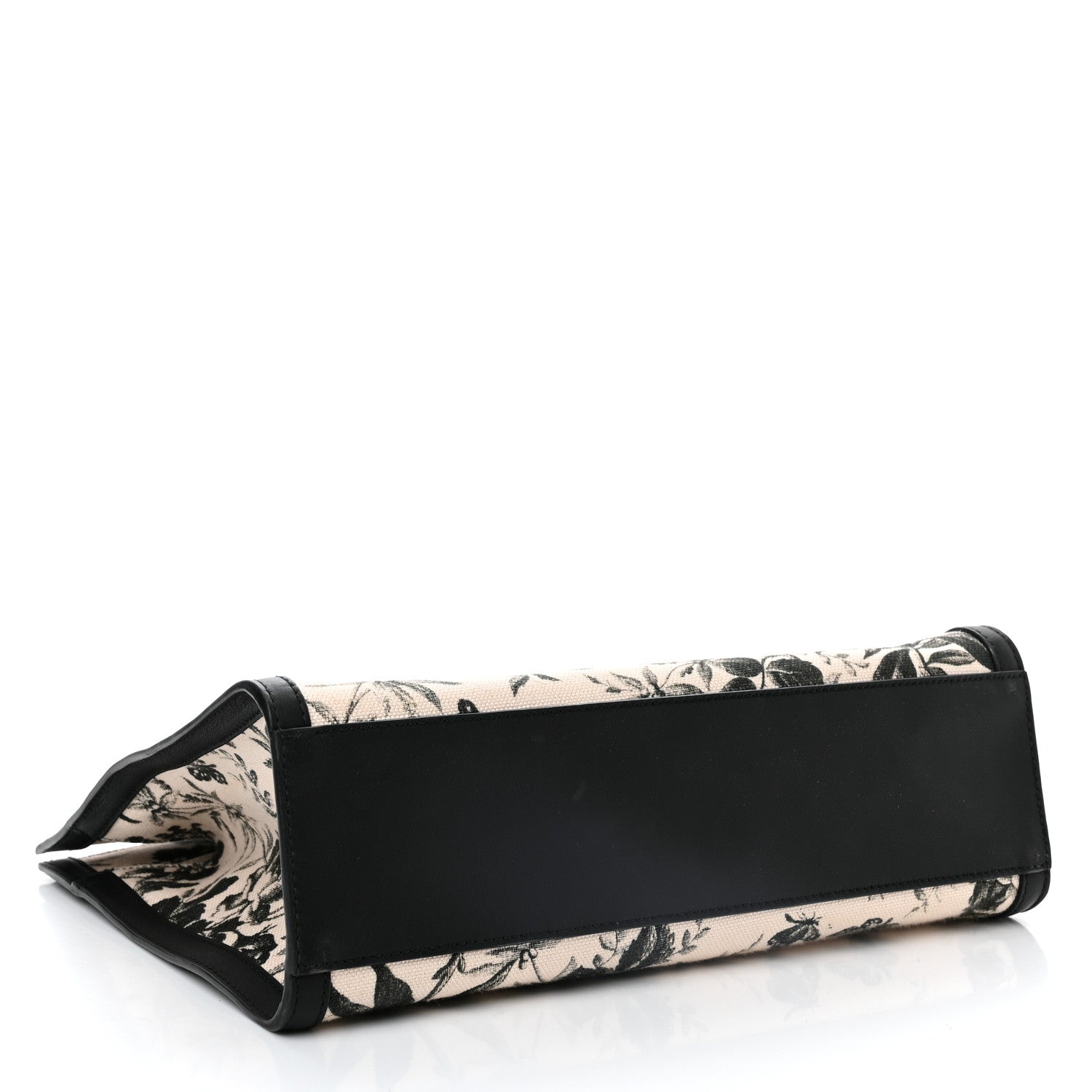 Gucci Canvas Herbarium Print Tote Black 3 of 16