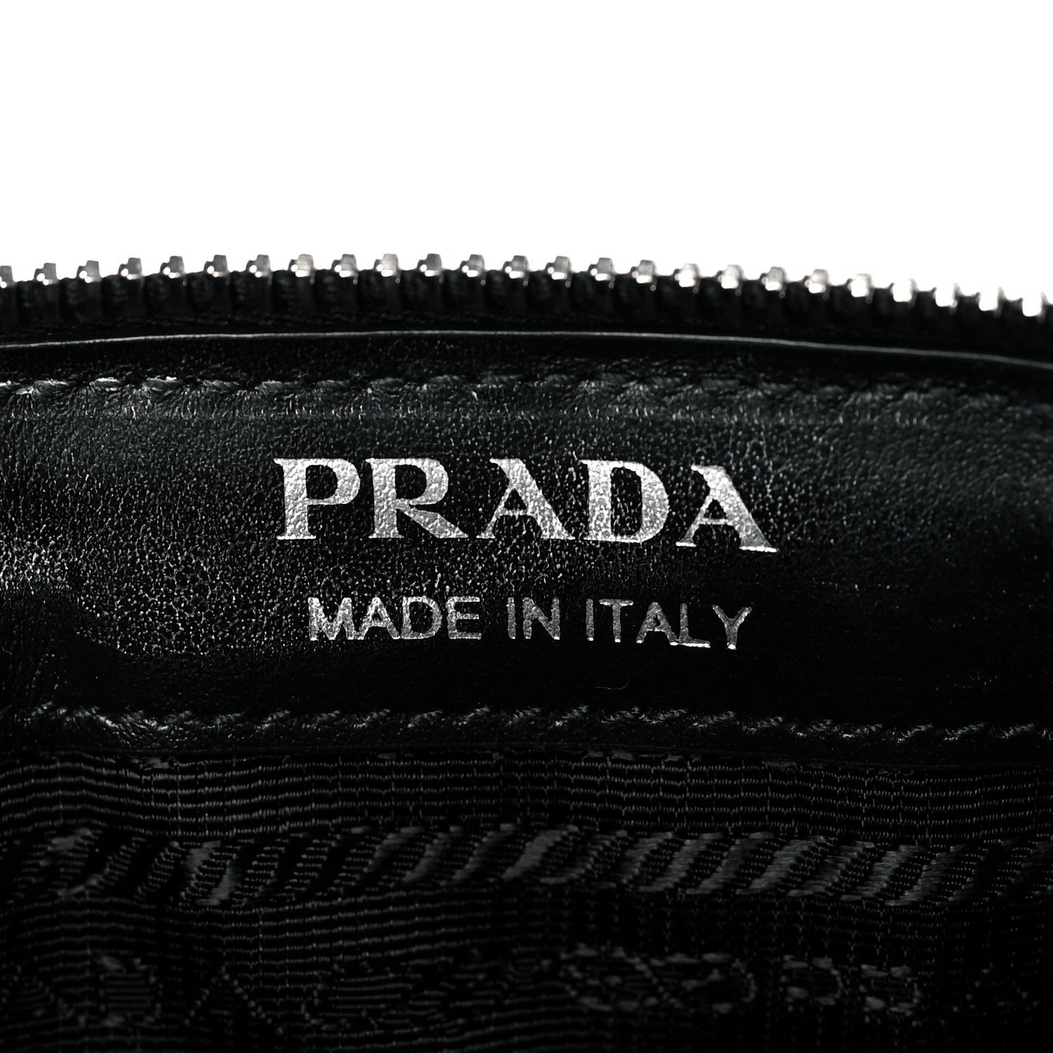 Prada Soft Calfskin Impunture Diagramme Belt Bag Black 6 of 11