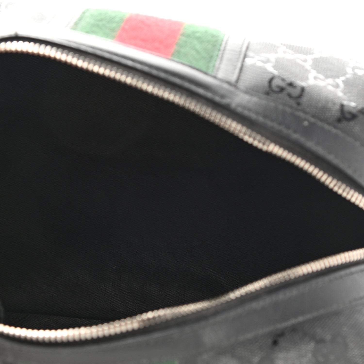 Gucci Imprime Monogram Web Cosmetic Case Black 4 of 11