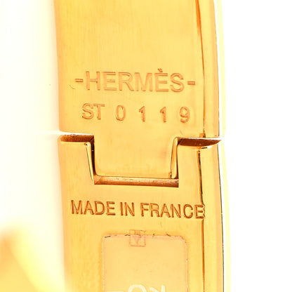 Hermes Enamel Narrow Clic Clac H Bracelet PM Black 5 of 5