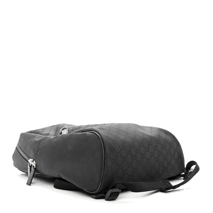 Gucci Nylon Monogram Slim Backpack Black 4 of 10
