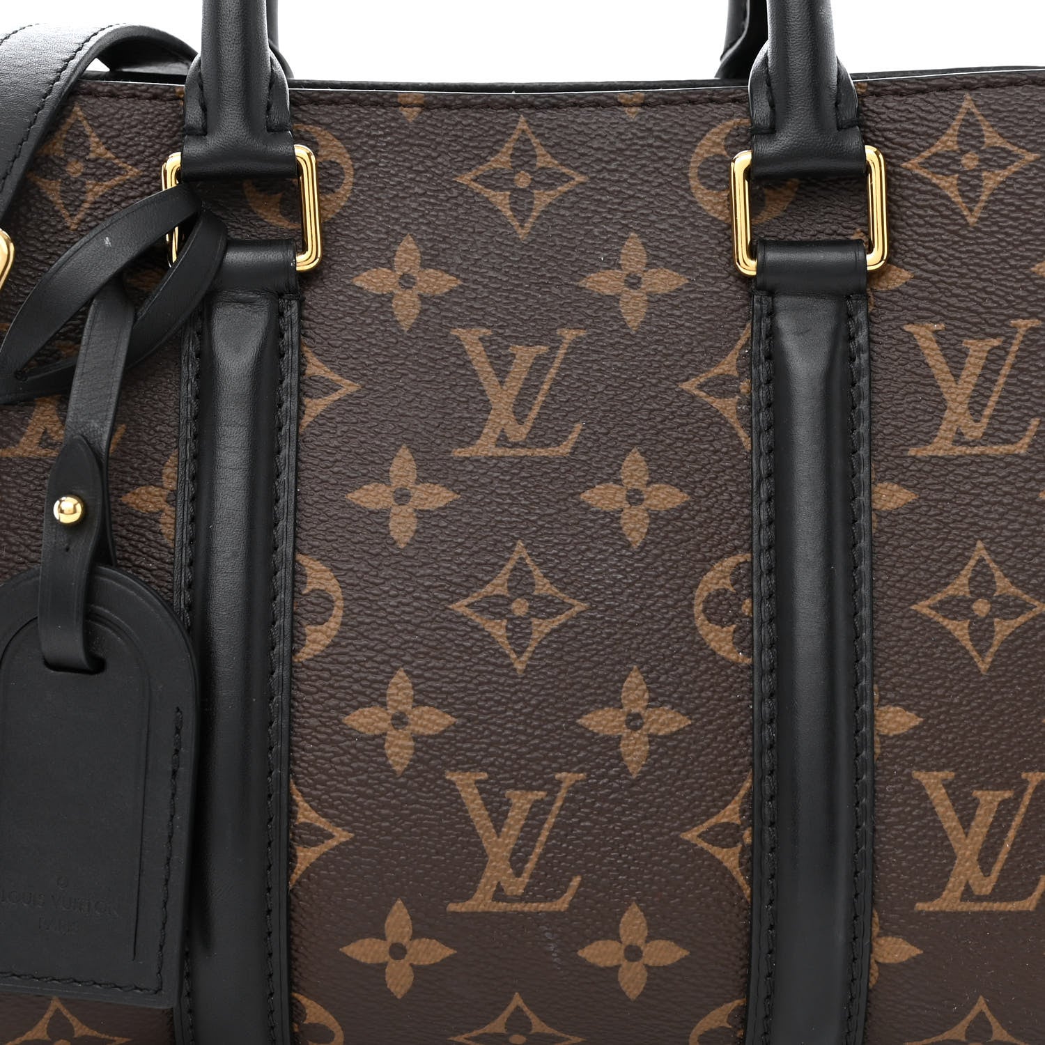 Louis Vuitton Monogram Soufflot BB Black 9 of 12