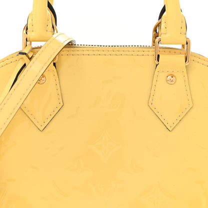 Louis Vuitton LOUIS VUITTON Vernis Alma BB Citrine 8 of 15