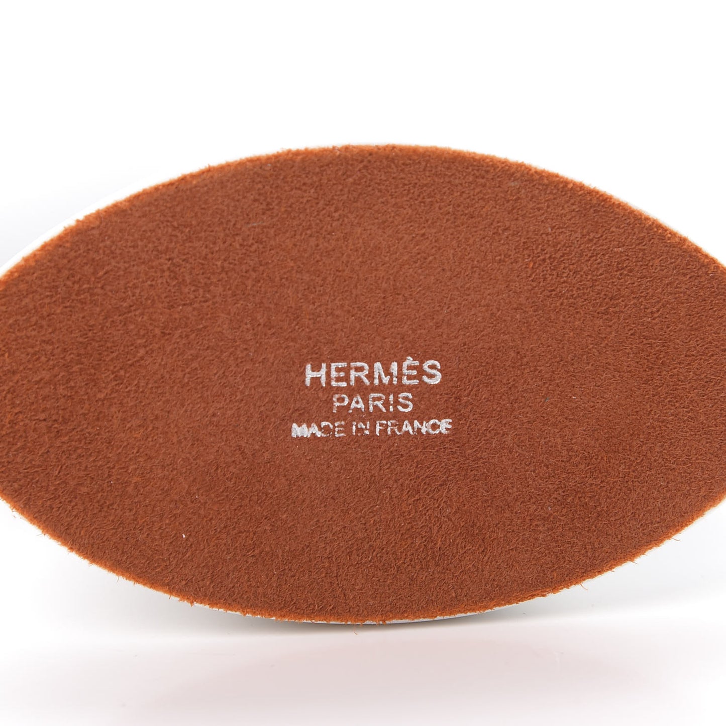 Porcelain Samarcande Paperweight Biscuit Orange