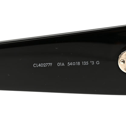 Celine Acetate Bold 3 Dots Sunglasses CL40277F Black 12 of 14