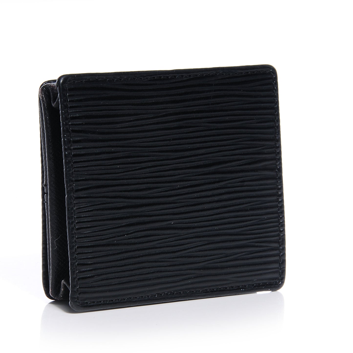 Epi Porte-Monnaie Boite Coin Purse Black