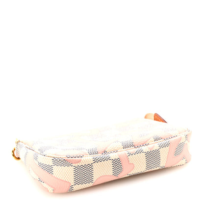 Louis Vuitton Damier Azur Tahitienne Mini Pochette Accessories 4 of 7