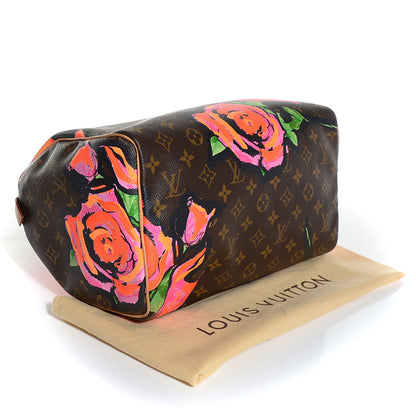 Louis Vuitton Monogram Roses Speedy 30 4 of 7