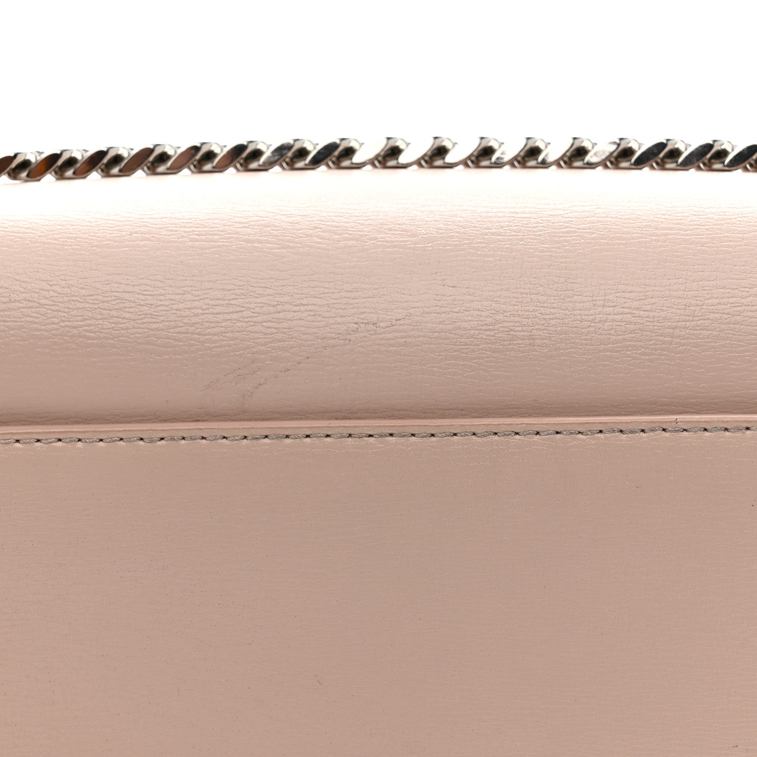 Saint Laurent Calfskin Medium Monogram Sunset Marble Pink 17 of 19