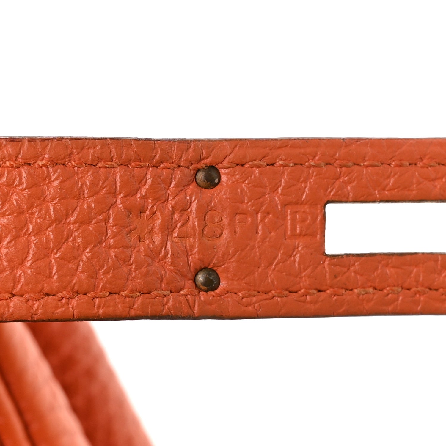 Hermes Togo BIRKIN 35 Orange 7 of 10