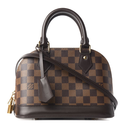 Louis Vuitton Damier Ebene Alma BB 1 of 10