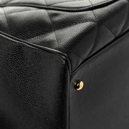 Chanel Caviar Quilted Timeless XL Weekender Bag Black 14 of 15