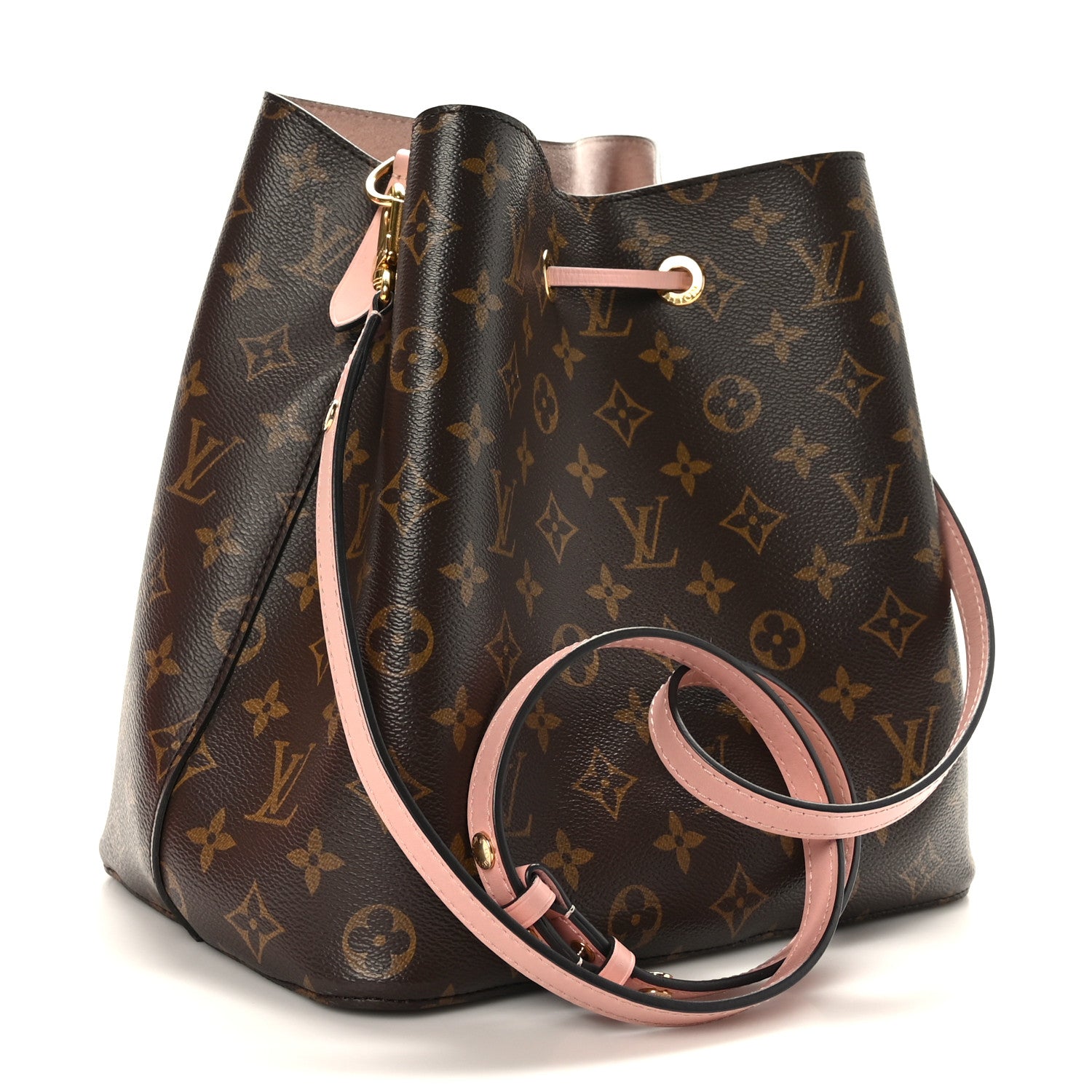 Louis Vuitton Monogram Neonoe MM Rose Poudre 3 of 10
