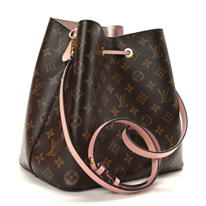 Louis Vuitton Monogram Neonoe MM Rose Poudre 3 of 10