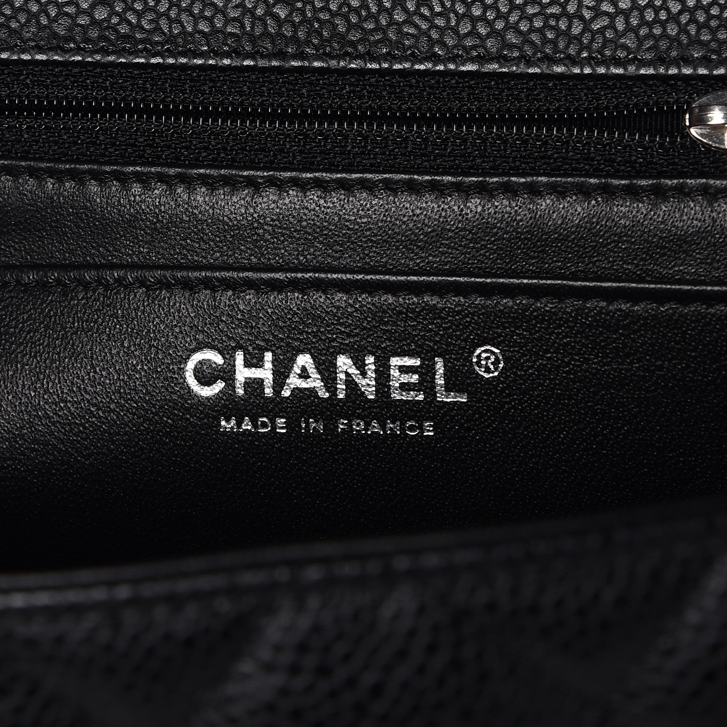 Chanel Caviar Quilted Maxi Single Flap Black 7 of 9