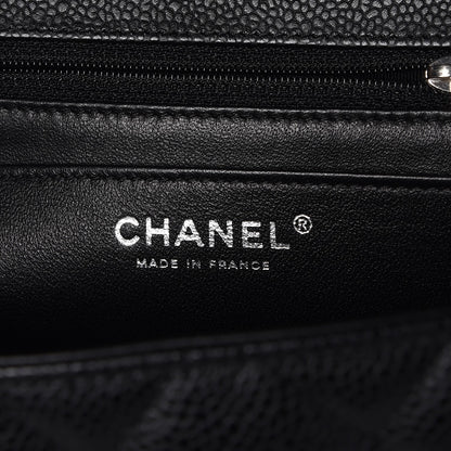 Chanel Caviar Quilted Maxi Single Flap Black 7 of 9