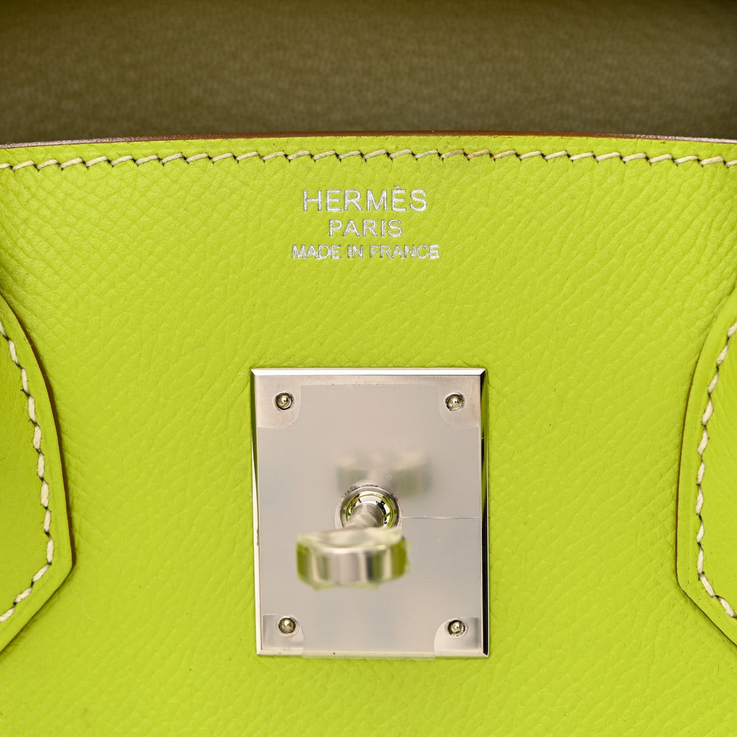 Epsom Candy Birkin 30 Kiwi Lichen