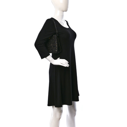 Chanel Lace Satin CC Top Handle Black 2 of 10