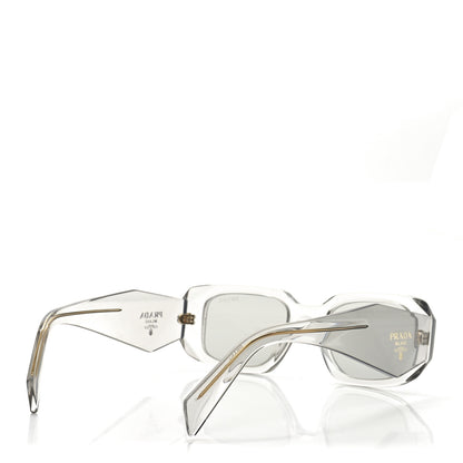 Prada Acetate Symbole Sunglasses SPR 17W Transparent Gold 4 of 8