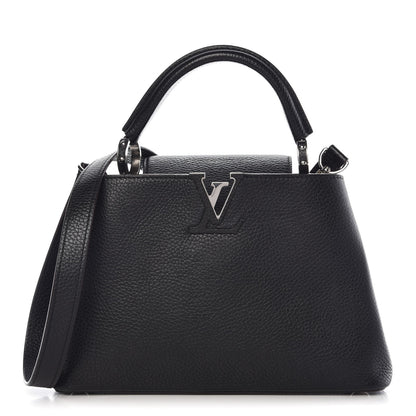 Louis Vuitton Taurillon Capucines BB Black 1 of 7