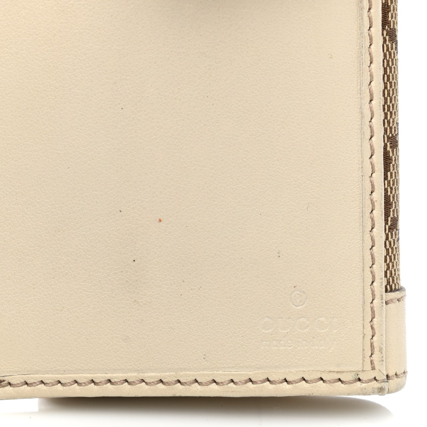 Monogram Continental Flap Wallet Off White