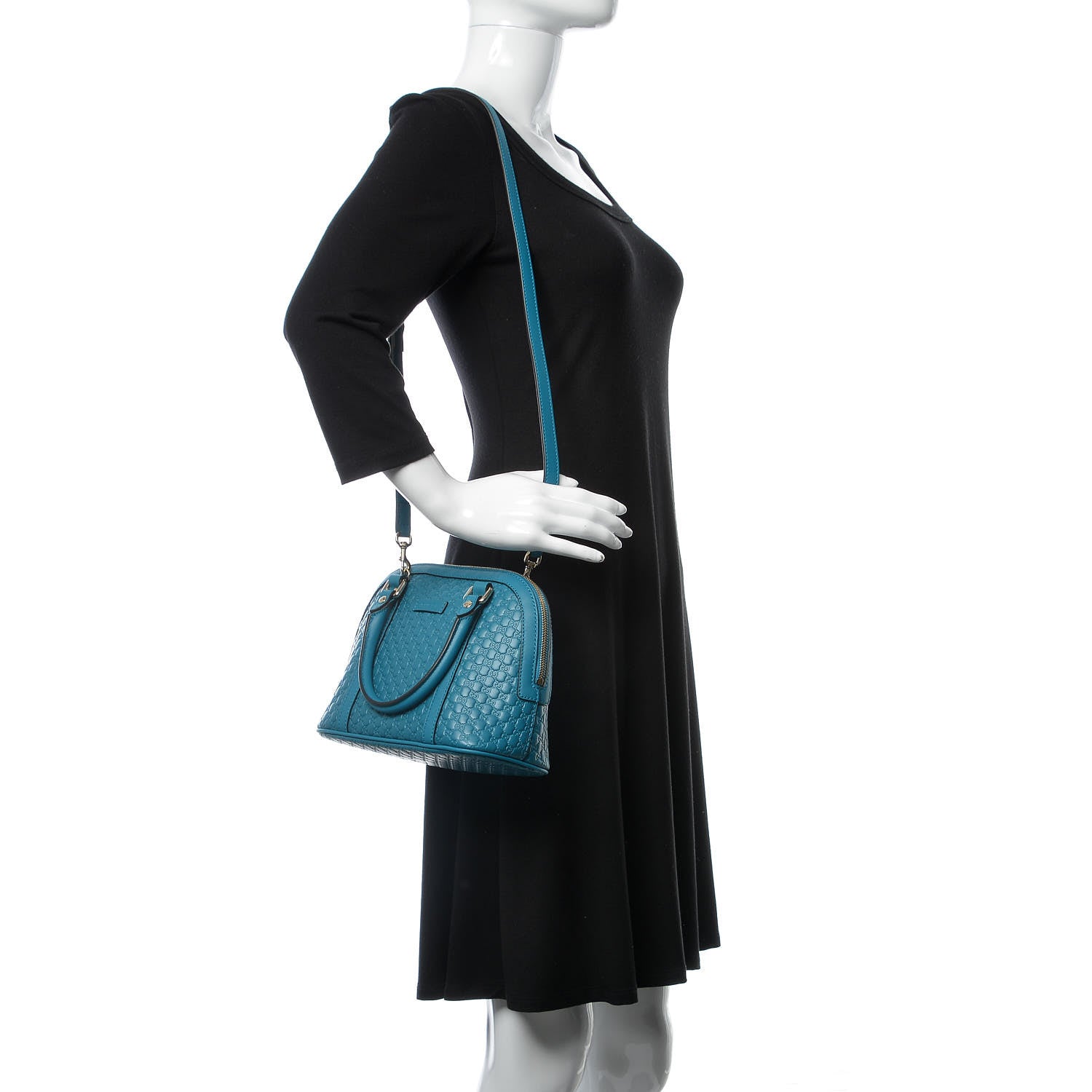 Gucci Microguccissima Mini Dome Bag Deep Cobalt 3 of 9