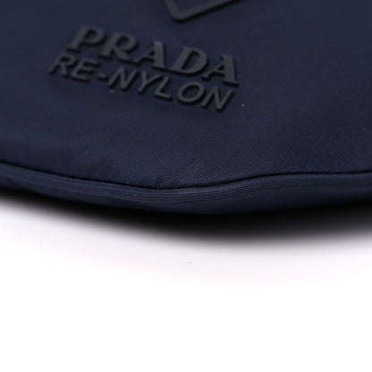 Prada Tessuto Re-Nylon Saffiano Belt Bag Baltico 9 of 11