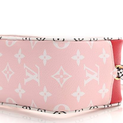 Louis Vuitton Monogram Giant Beach Pouch Rouge 10 of 13