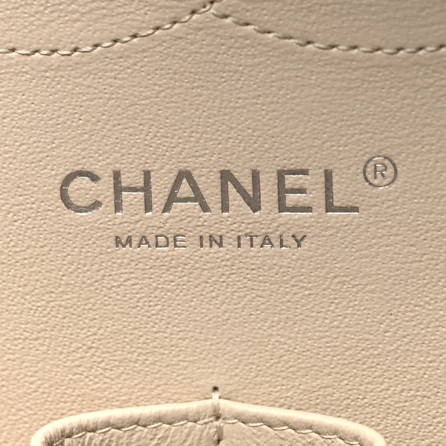 Chanel Caviar Quilted Jumbo Double Flap Light Beige 6 of 13