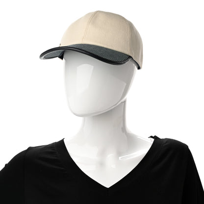 Hermes Cotton Tess Pop Cap 58 Ecru Marine 2 of 10