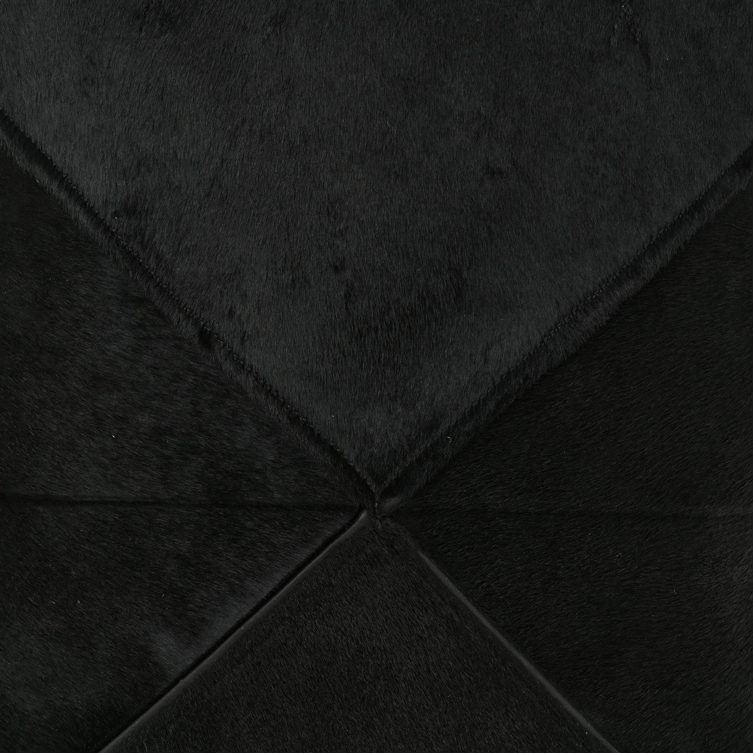 Loewe Pony Hair Medium Puzzle Fold Tote Black 7 of 9