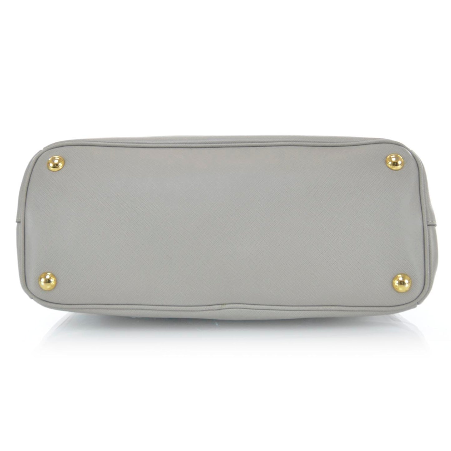 Saffiano Lux Double Zip Tote Pomice