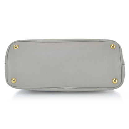 Prada Saffiano Lux Double Zip Tote Pomice 6 of 11
