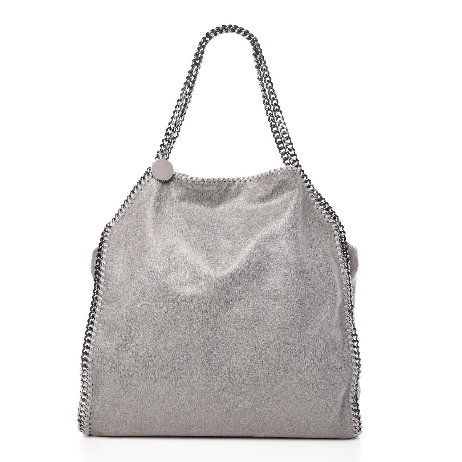 Stella McCartney Shaggy Deer Big Falabella Tote Grey 3 of 9
