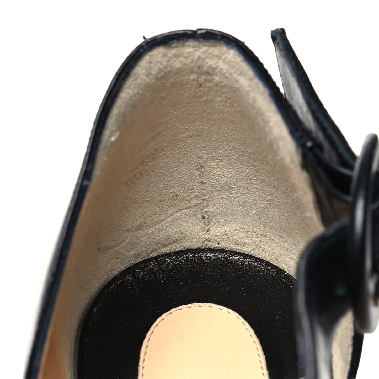 Shiny Nappa Sharpeta 100 Pumps 36.5 Black