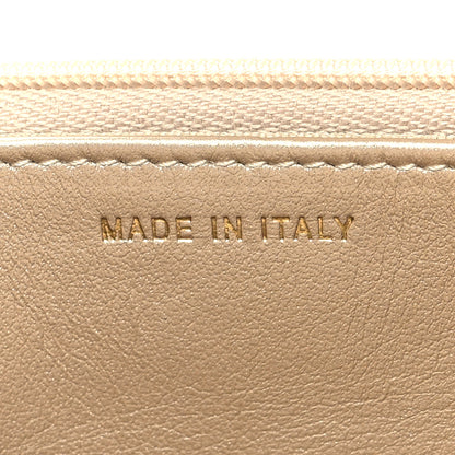 Chanel Metallic Caviar Quilted Wallet On Chain WOC Gold 7 of 12