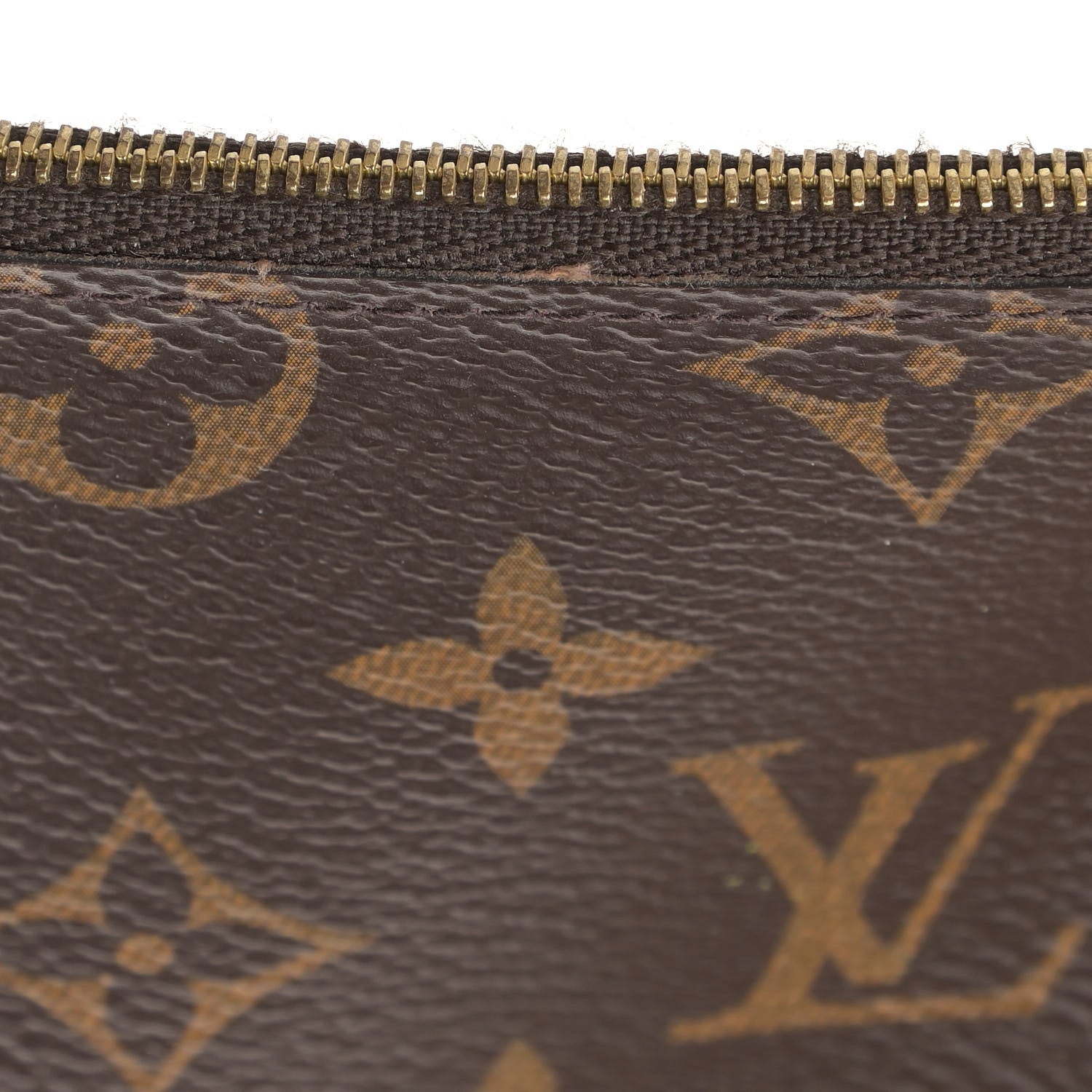 Louis Vuitton Monogram Pochette Felicie Chain Wallet Fuchsia 16 of 18