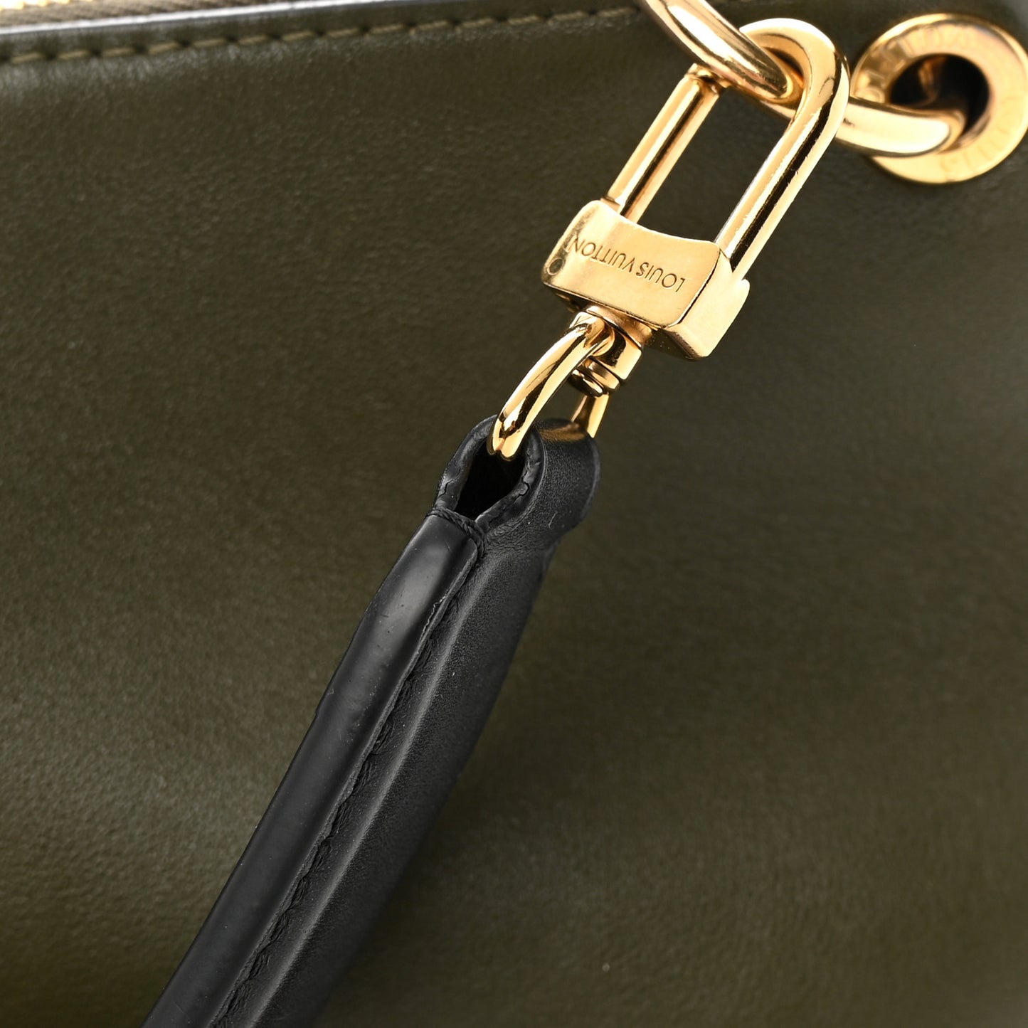 Damier Ebene Calfskin Maida Khaki