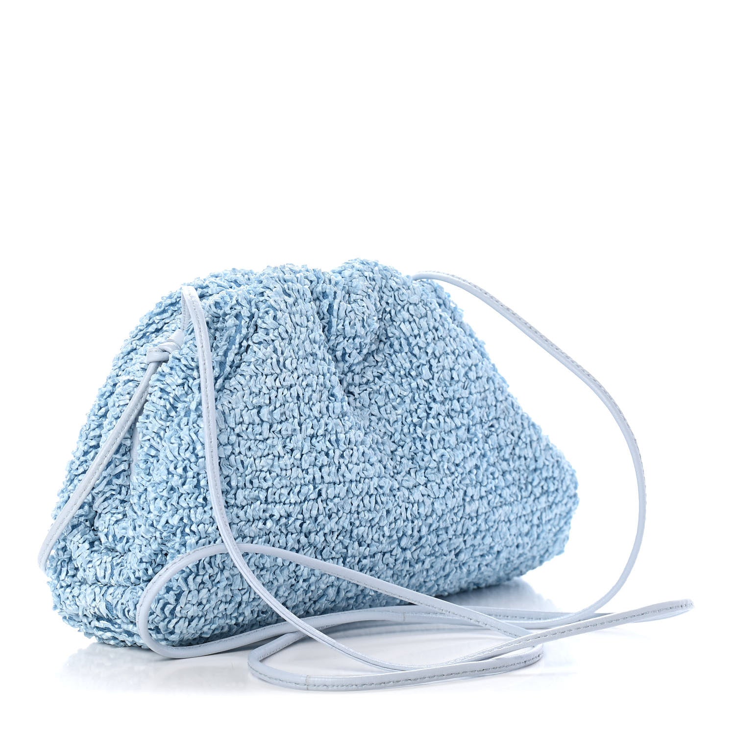 Bottega Veneta Boucle Curly Raffia The Mini Pouch Bubble 2 of 8
