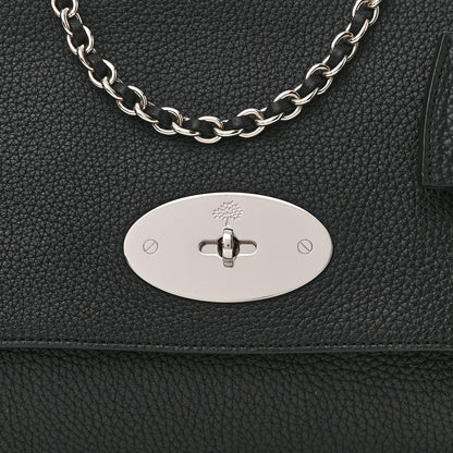 Mulberry Small Classic Grain Calfskin Medium Lily Flap Black 8 of 12