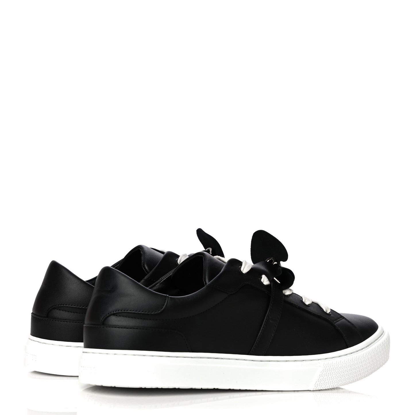 Calfskin Day Sneakers 40 Black