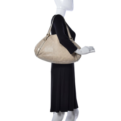 Gucci Guccissima Medium Abbey Shoulder Bag Off White 2 of 9